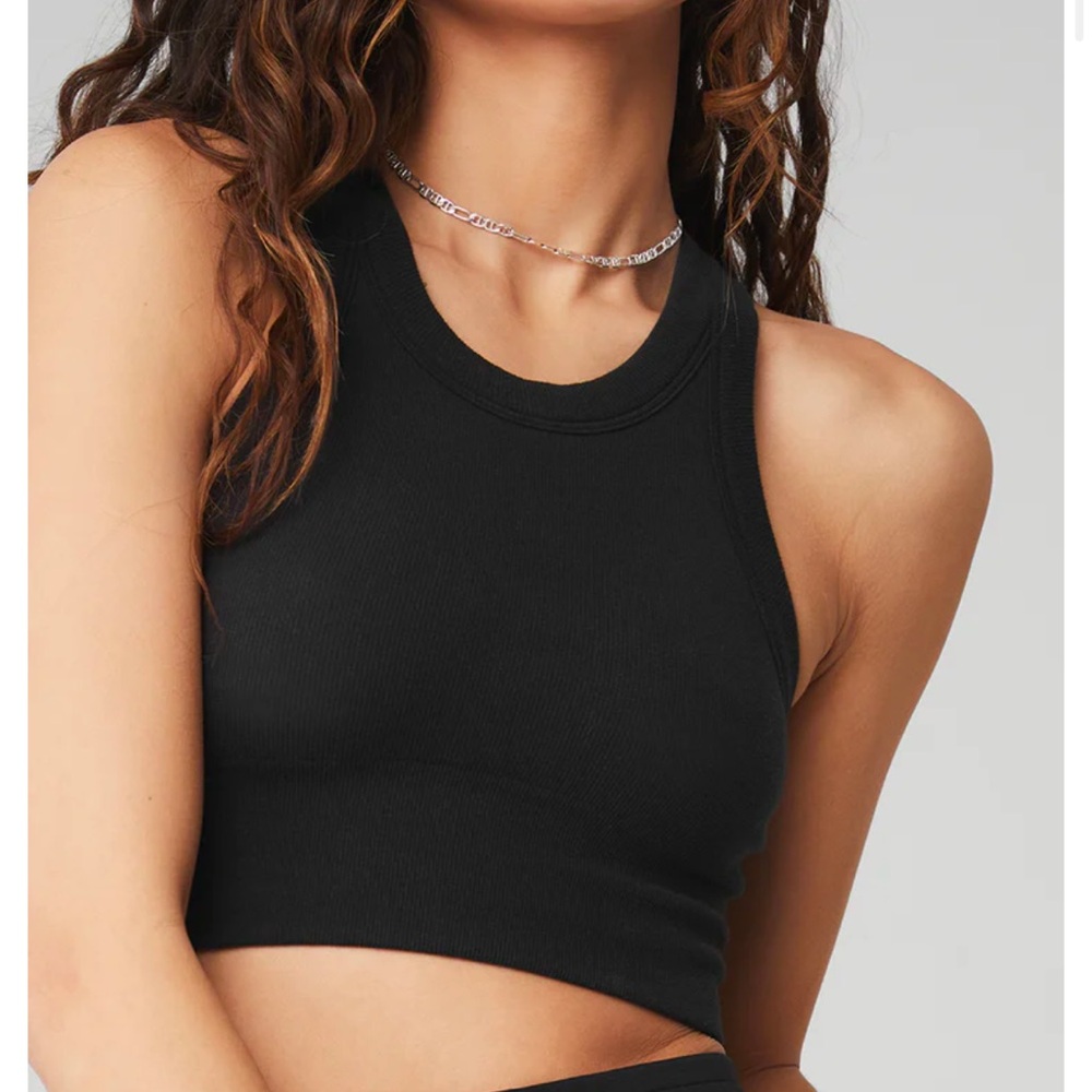 NEW Alo Seamless Delight High Neck Bra